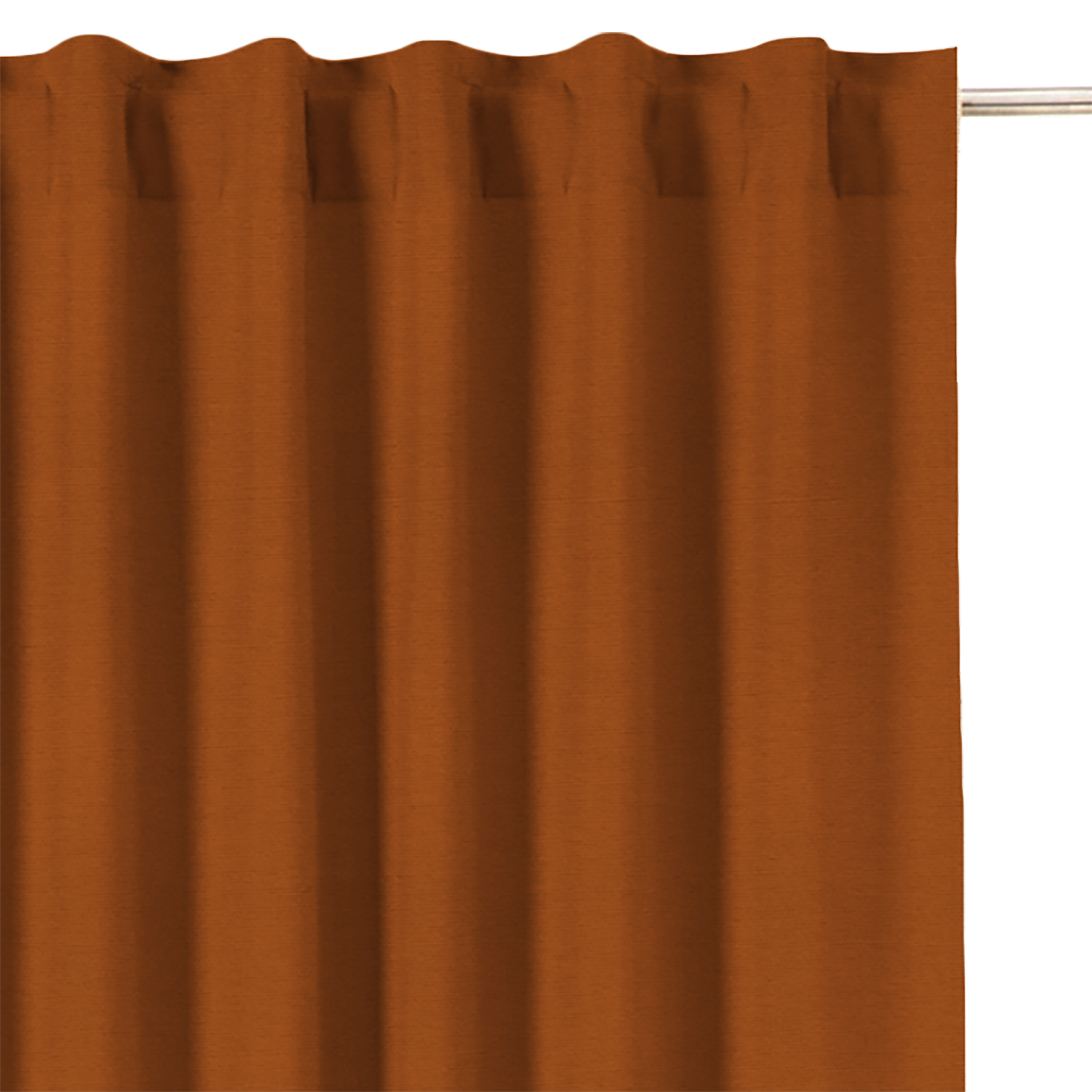 Cortinado fita e/ou presilha blackout Annalise 200x280cm laranja Inspire - 5