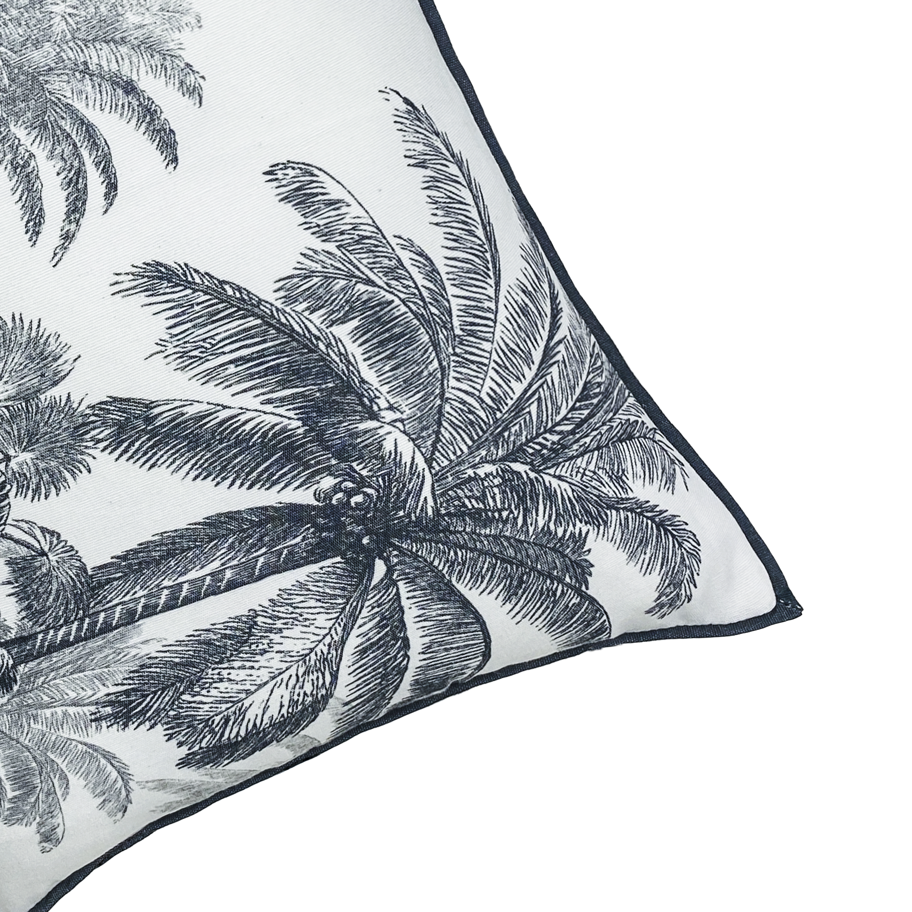 Poduszka Jungle biało-czarna 50 x 30 cm Inspire - 10