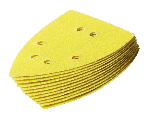 Papier abrasif pour ponceuse delta 95x145 mm lot de 12 - SEA