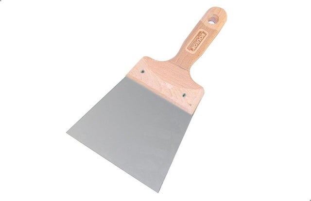 Couteau à enduire manche bois 14 cm
