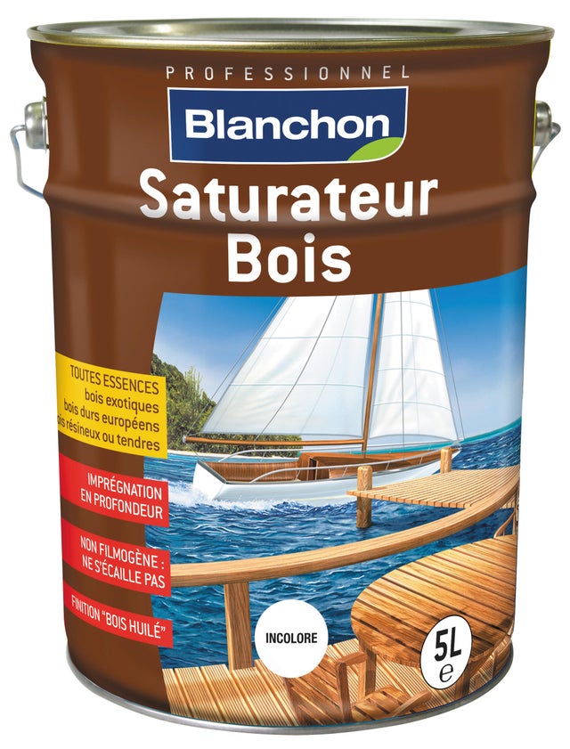 Saturateur bois incolore 5 L - BLANCHON