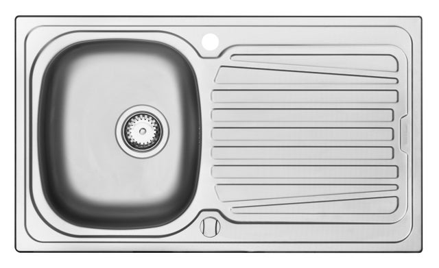 Evier à encastrer anti-rayures 1 cuve en inox - 
