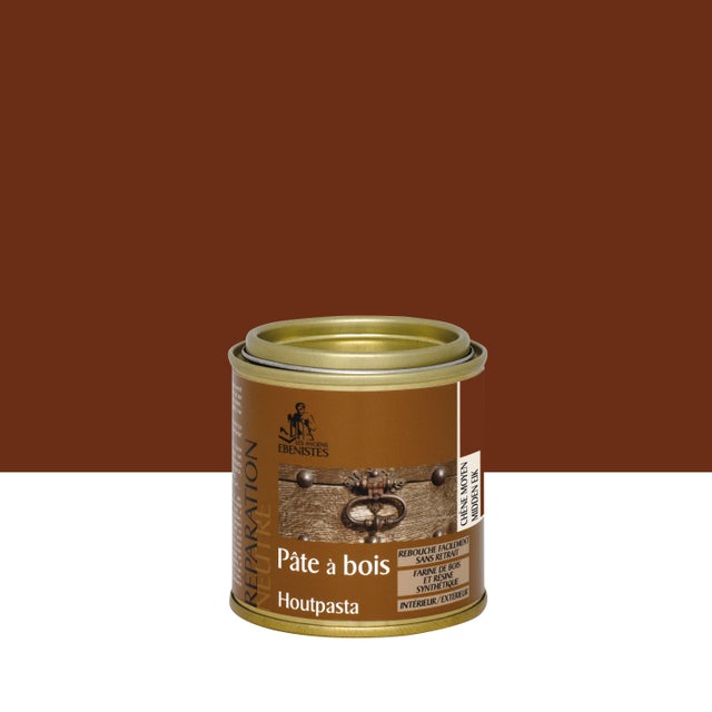 Pâte à bois chêne moyen 140 g - LES ANCIENS EBENISTES
