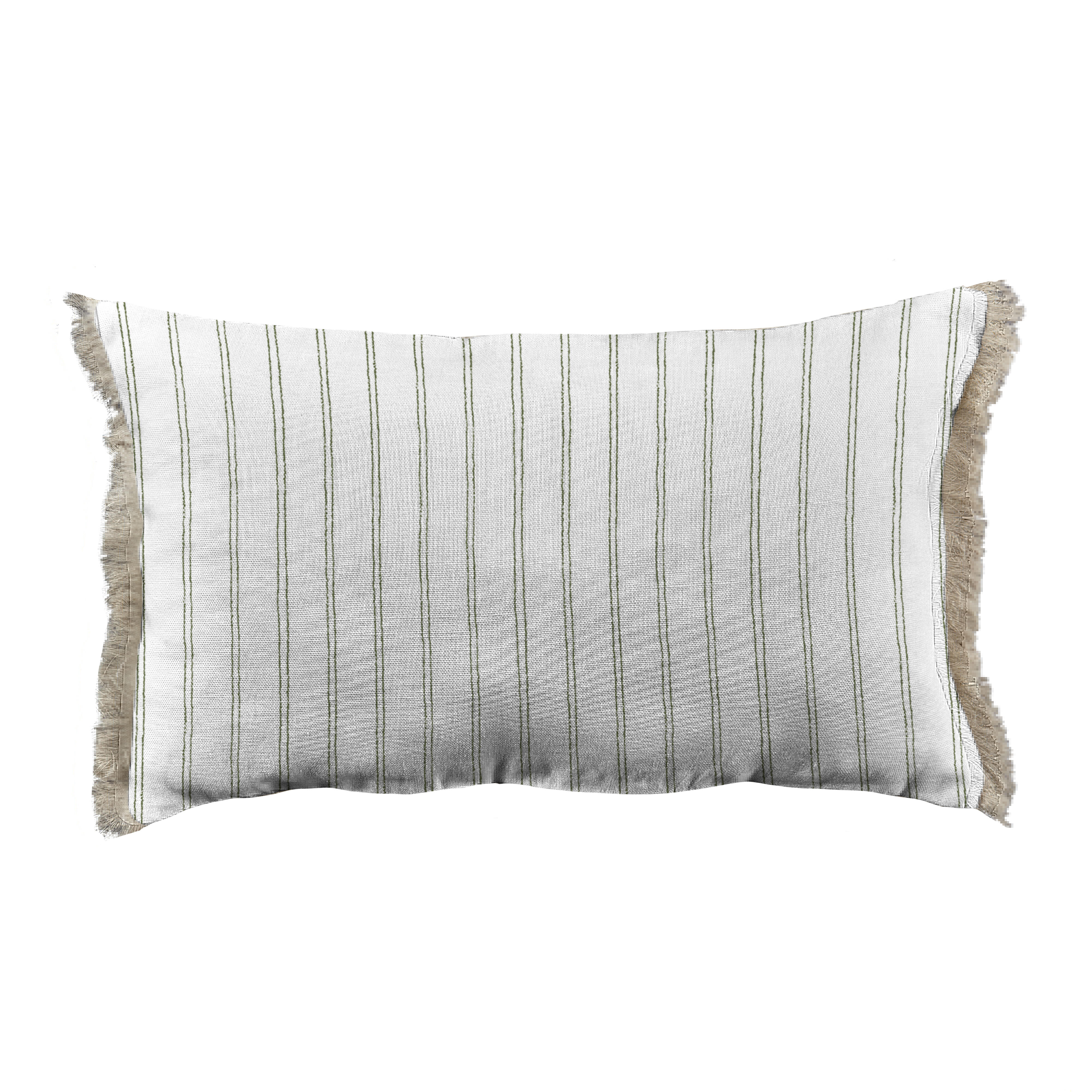 Almofada decorativa Torino 40x60cm verde e branco - 2