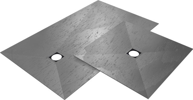 Revêtement pour Receveur excentré concrete gris l.180 x L.90 x H.0,06 cm Fundo top primo - WEDI