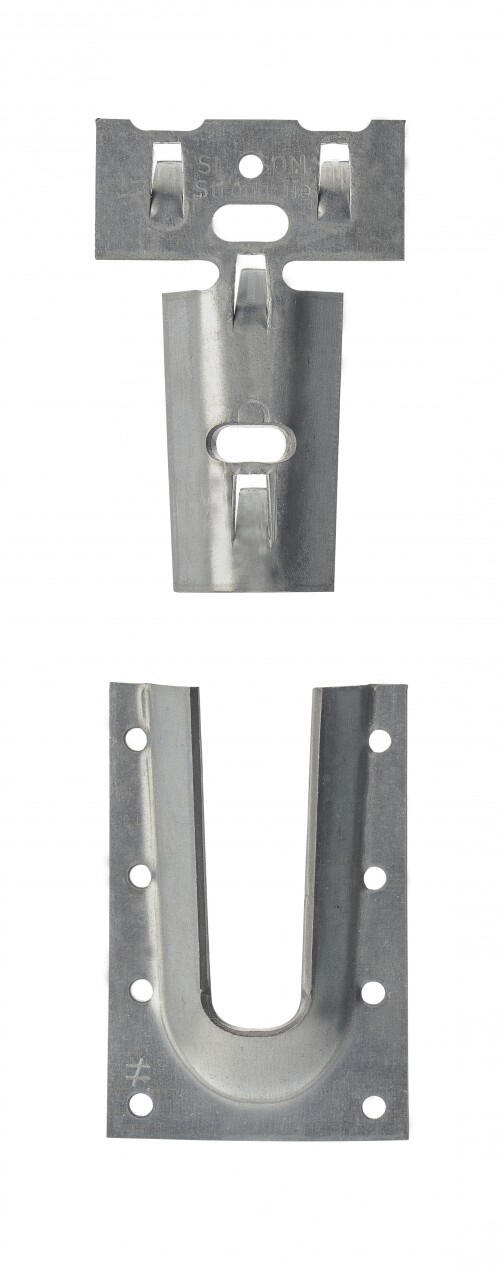 Etrier à queue d'aronde 100 x 60 mm Ep.3 mm - SIMPSON