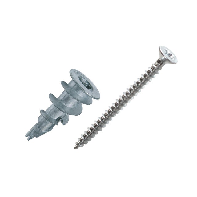 Cheville autoforeuse avec vis pour matériaux creux Diam.14 mm x 50 mm - SPIT (lot de 100)