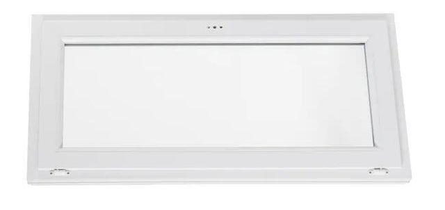Abattant PVC H.45 x l.80 cm blanc