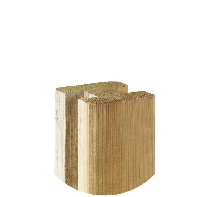 Poteau intermédiare pin classe 3 7 x 7 cm Haut.240 cm