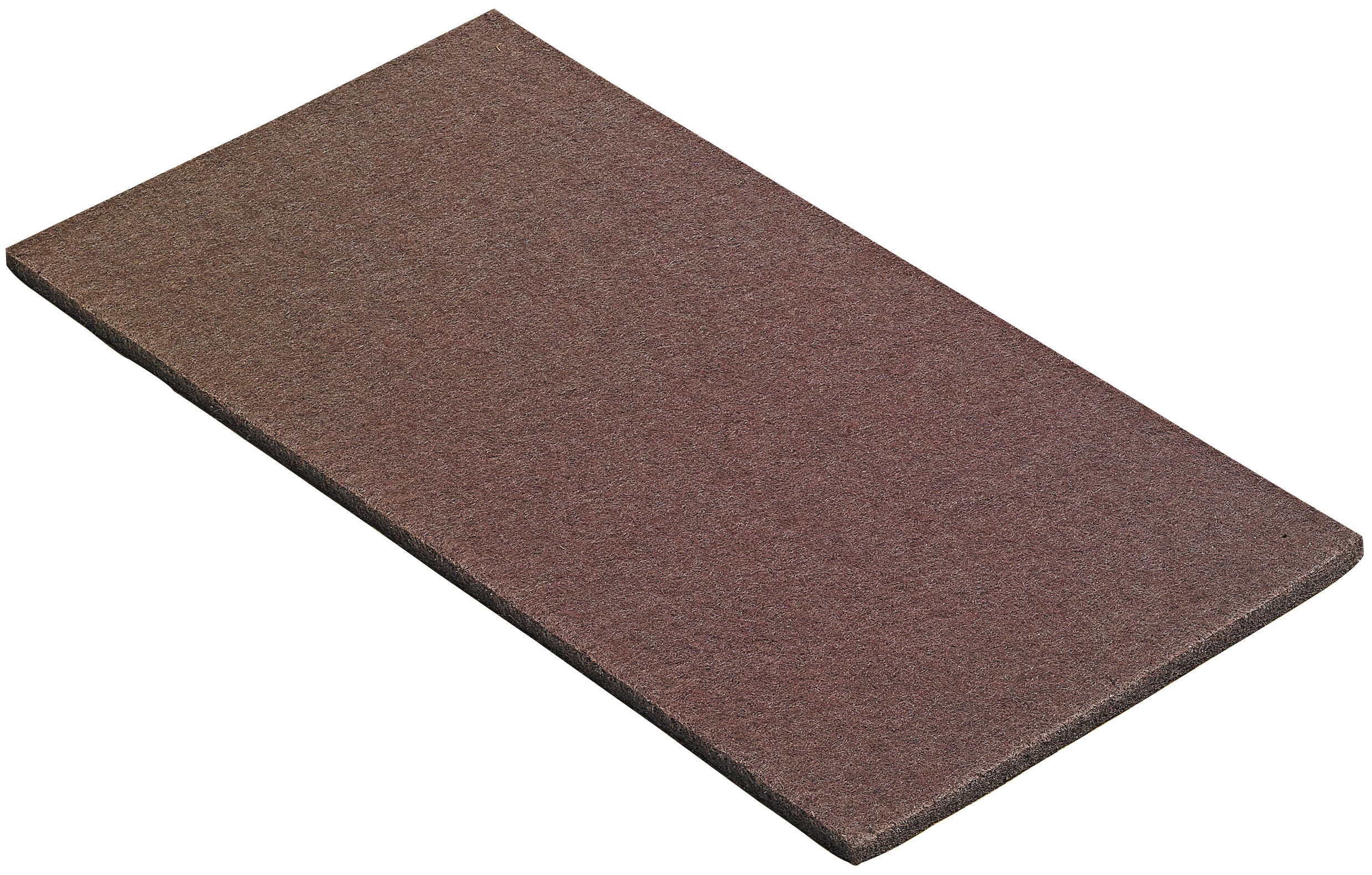 Patins feutre adhésif marron L.215 x l.80 mm 2 pièces  - HETTICH - 2