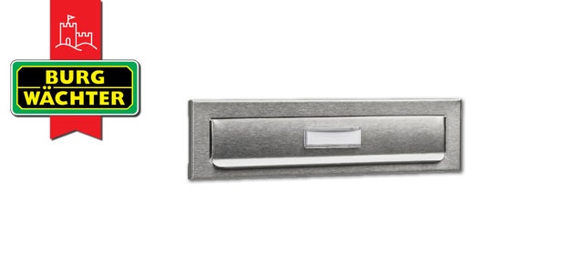 Entrée de courrier inox