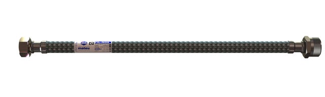 Flexible inox sanitaire DN8,5 Mâle 15 x 21 (1/2