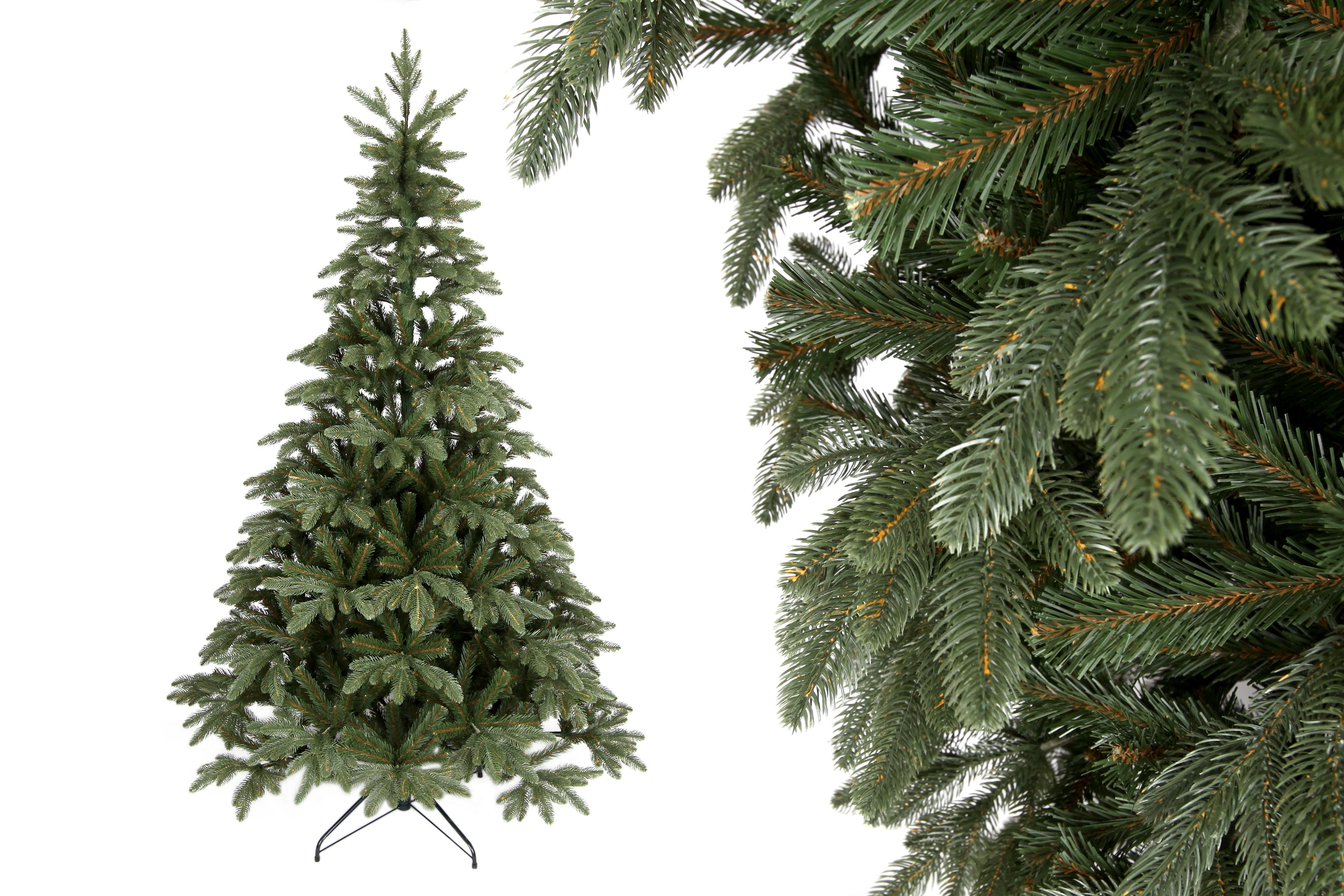 Choinka sztuczna 120 cm zielona jodła włoska - 2