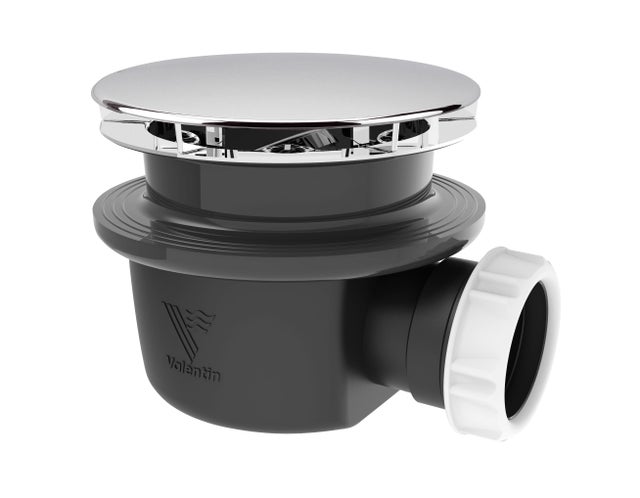 Bonde de douche extra-plate Minime hauteur 60 mm pour receveur Ø 90 mm VALENTIN - NF