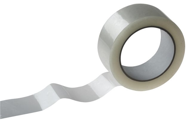 Rouleau adhésif transparent
