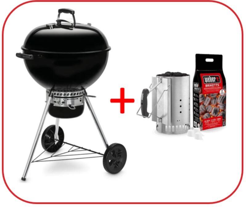 Griglia Per Weber Kettle 57 Cm - Rivestimento Antiaderente In Ceramica | Griglia E Plancha 2 In 1 - Foto 4