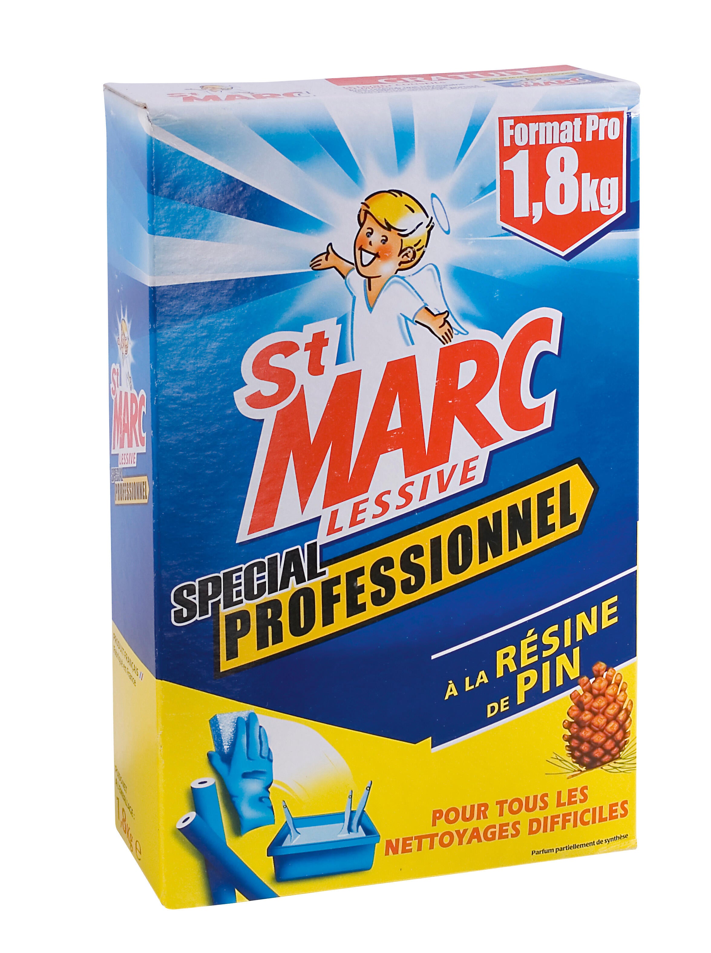 Lessive sols et murs 1,8 Kg - SAINT MARC | Bricoman