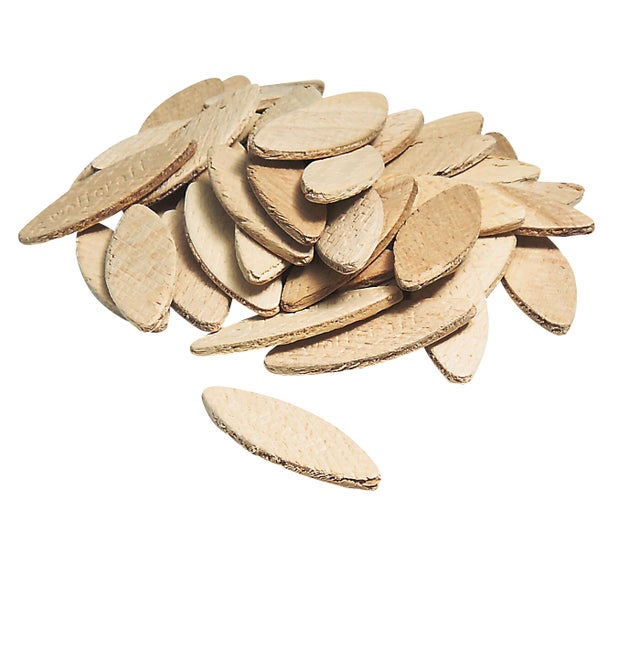 50 lamelles d'assemblage N°10 pour bois de 13 à 15 mm - WOLFCRAFT