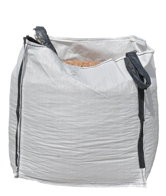 Big bag gravier décoratif rose 8/16 mm, 0,63 m³ environ 1 tonne