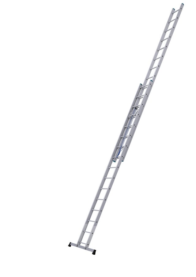 Echelle coulissante à corde 2 plans x 16 marches H.7,60 m - TUBESCA COMABI