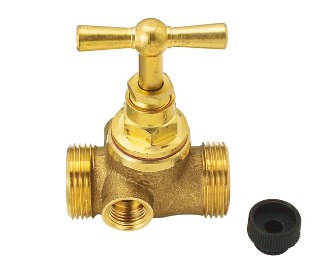 Robinet d'arret a purge male 20x27(3/4