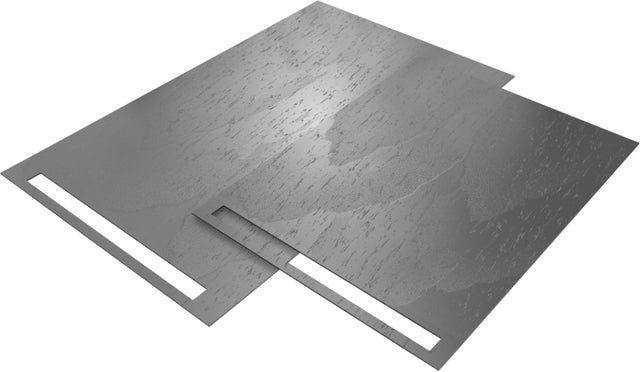 Revêtement pour Receveur concrete gris l.120 x L.90 x Ep.0,06 cm Fundo top riolito - WEDI