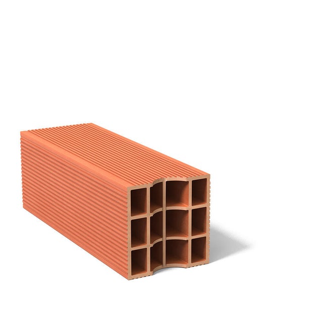 Brique de construction cloison NF l.20 x L.50 x H.20 cm - R=0.63