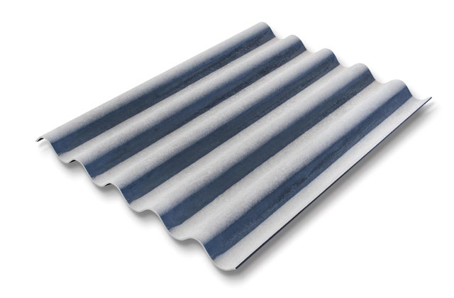 PLAQUE ONDULEE FIBRECIMENT ONDE GRISE LONG. 200 x 92 CM