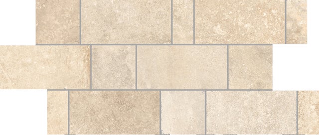 Carrelage sol intérieur effet pierre l.30 x L.60 cm - OCCITANE DECO CREAM