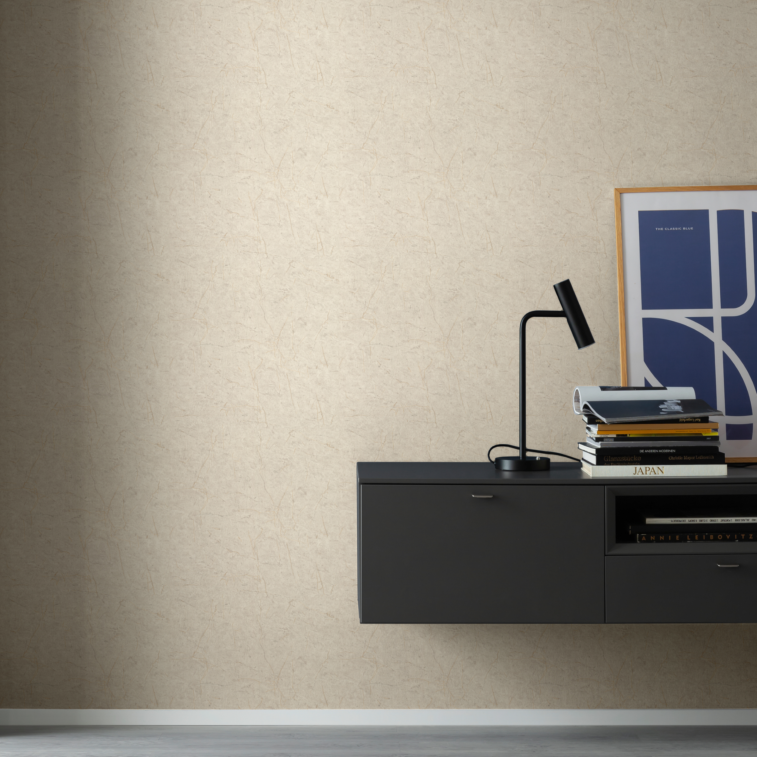 Tapeta Piaskowiec beżowa winylowa na flizelinie - 3