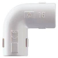 Lot de 10 équerres ouvrables grises Diam.20 mm - GEWISS