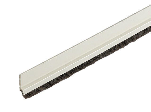 Bas de porte brosse adhésif Long.1 m