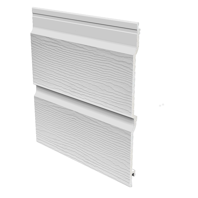 Lot de 2 Clins PVC double lame blanc l.30 x L.500 cm - FREEFOAM