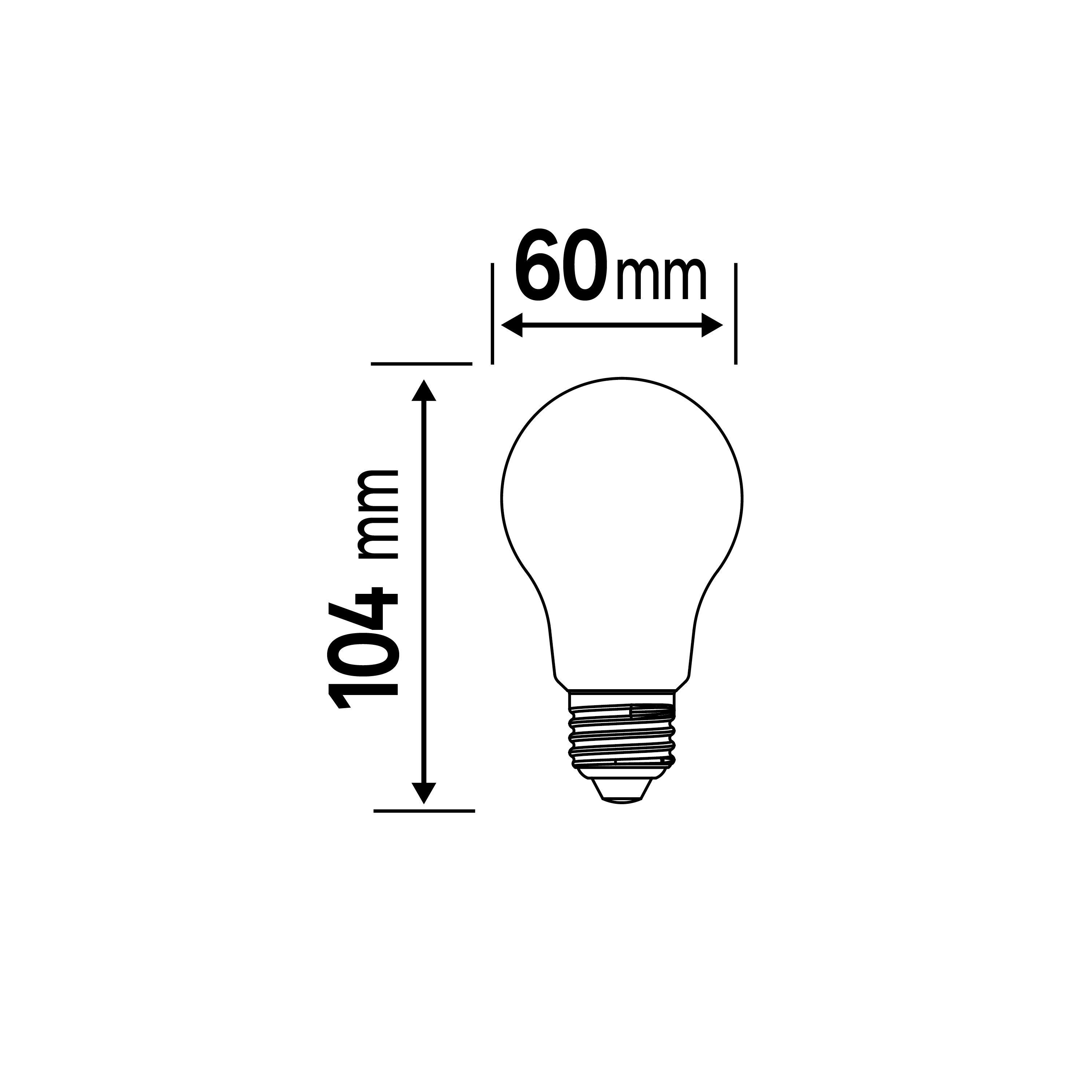 3 Ampoules E27 A60 Opale 806Lm 4000K - ZEIGER - 3