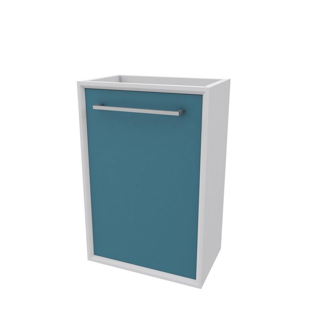 Caisson lave-mains L.40 cm bleu mat Tiny 2