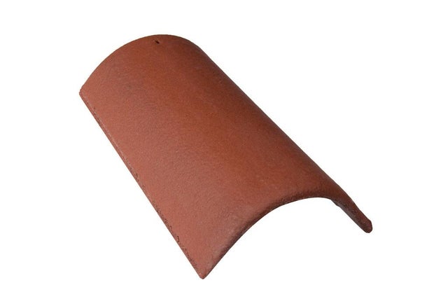 Faîtière de 42 Double Romane rouge vieilli - MONIER