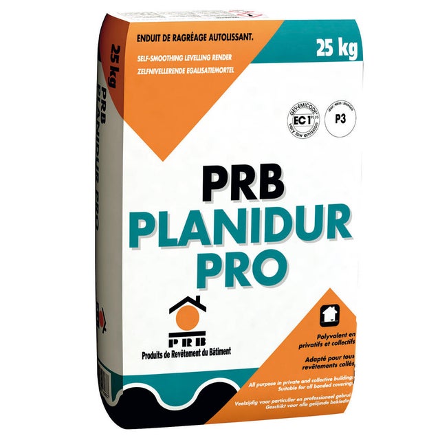 Ragréage P3 intérieur 25 kg - Planidur PRB