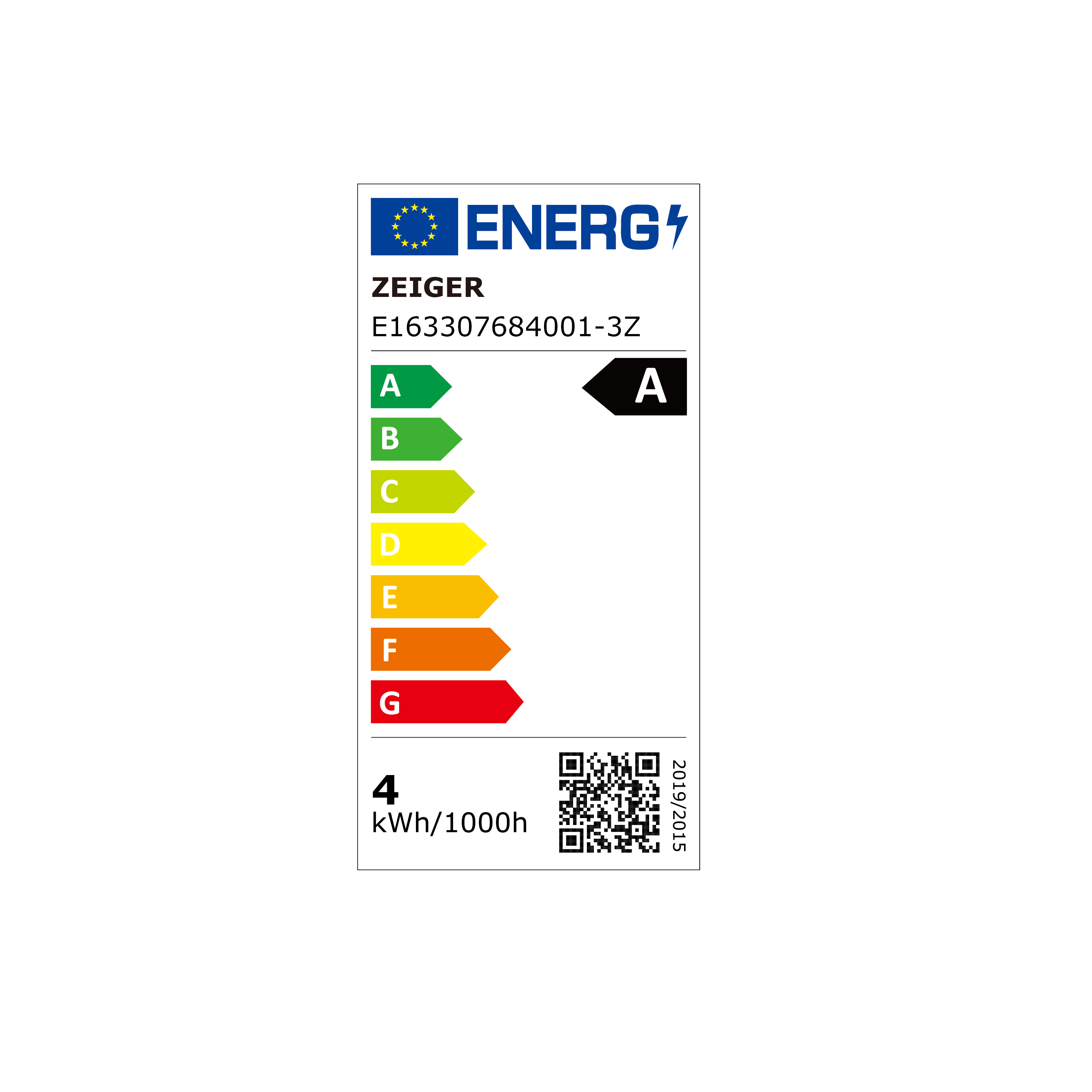 3 Ampoules E27 A60 Opale 806Lm 4000K - ZEIGER - 5