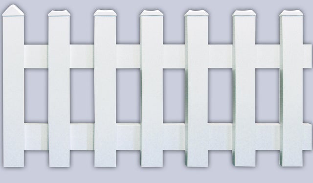 Lisse PVC verticale blanc L.2400 x l.100 x Ep.24 mm