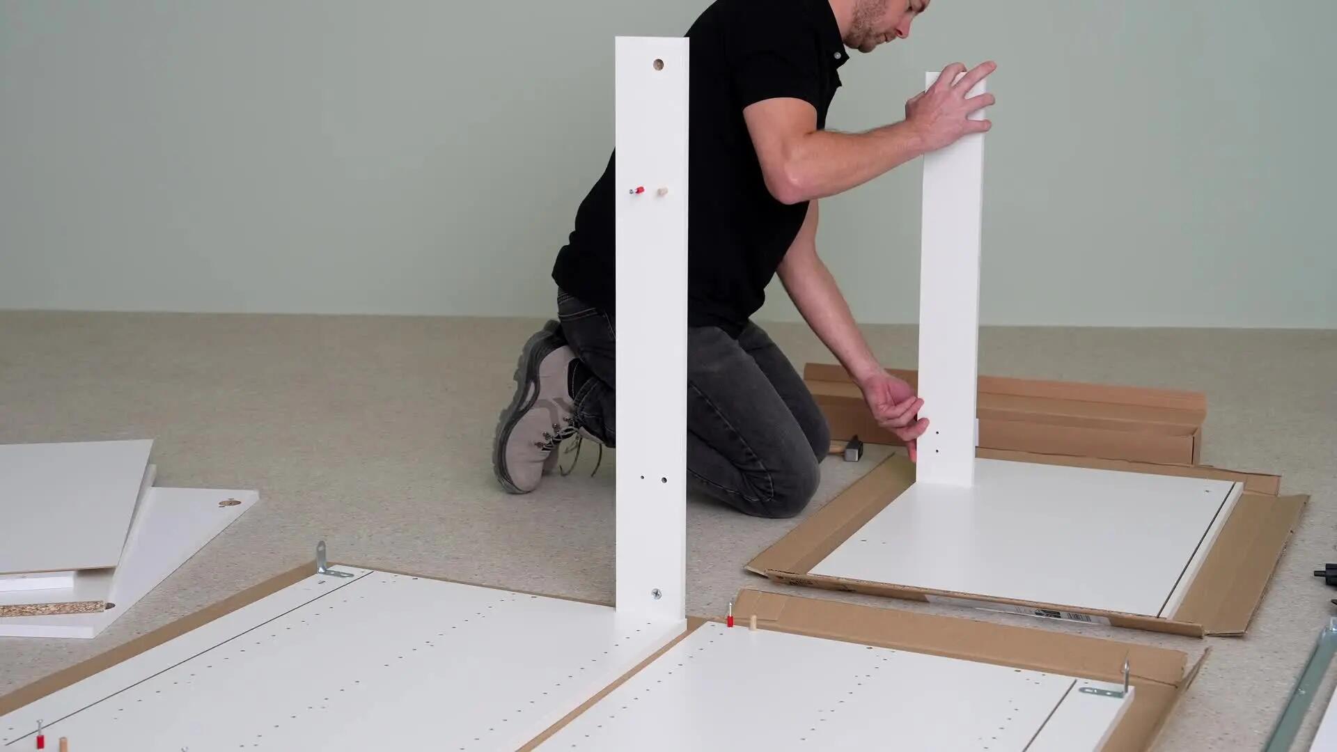 Móvel inferior de canto com 1 porta branco 80x58x72 cm Delinia Eleki
 - 13