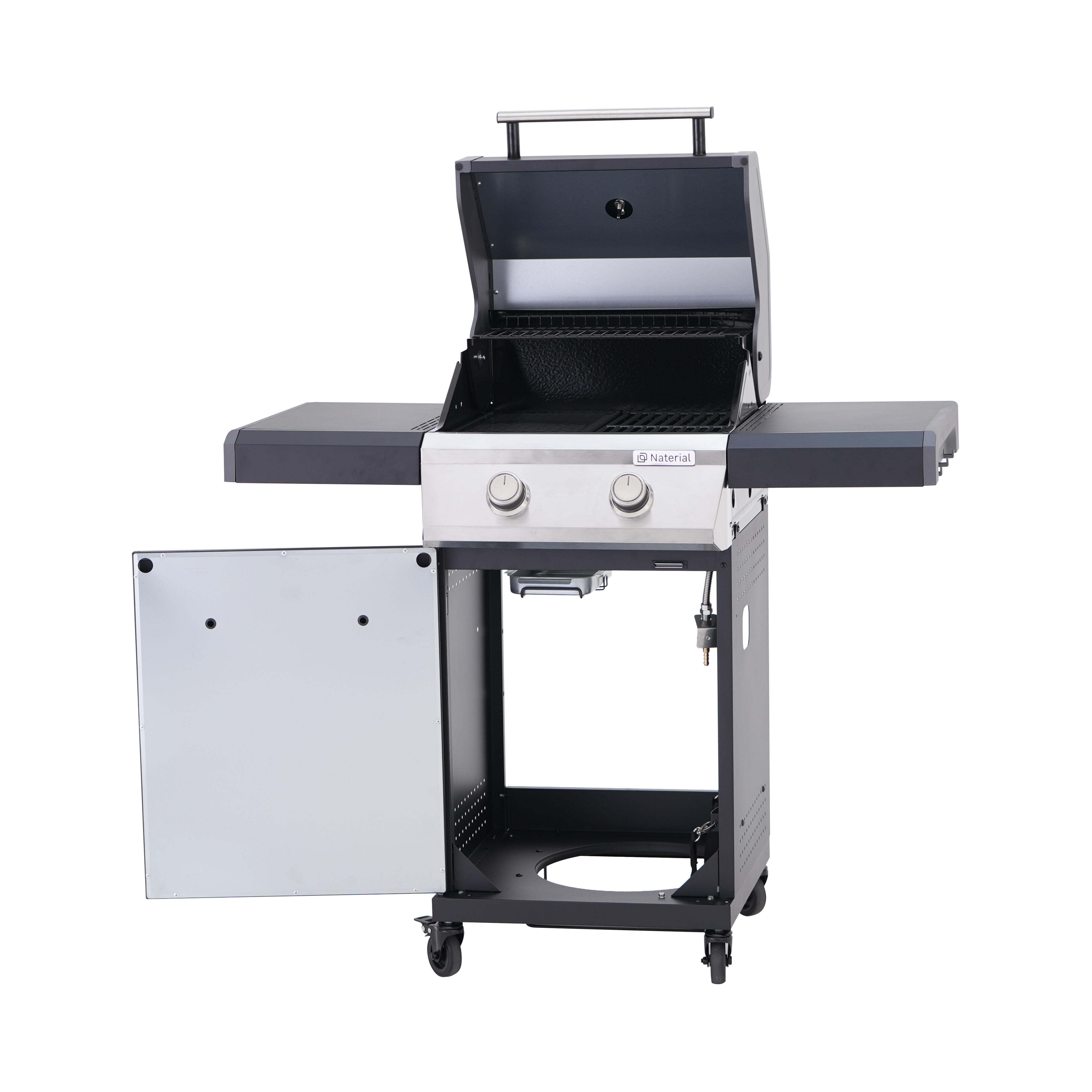 Barbecue a gás com 2 queimadores 115x53x115 cm Naterial Kenton II - 4