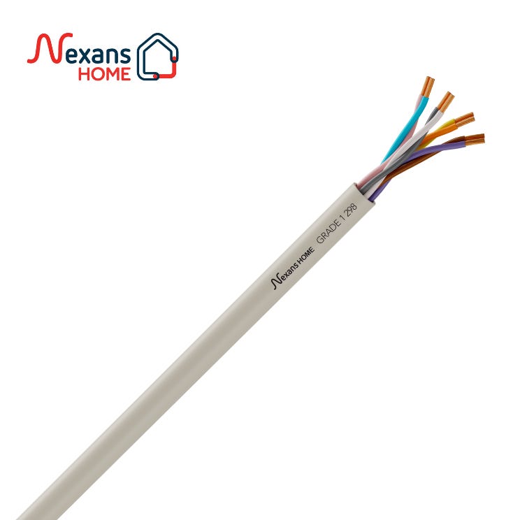 Câble électrique ADSL 298/4P blanc, L.100 m | Leroy Merlin