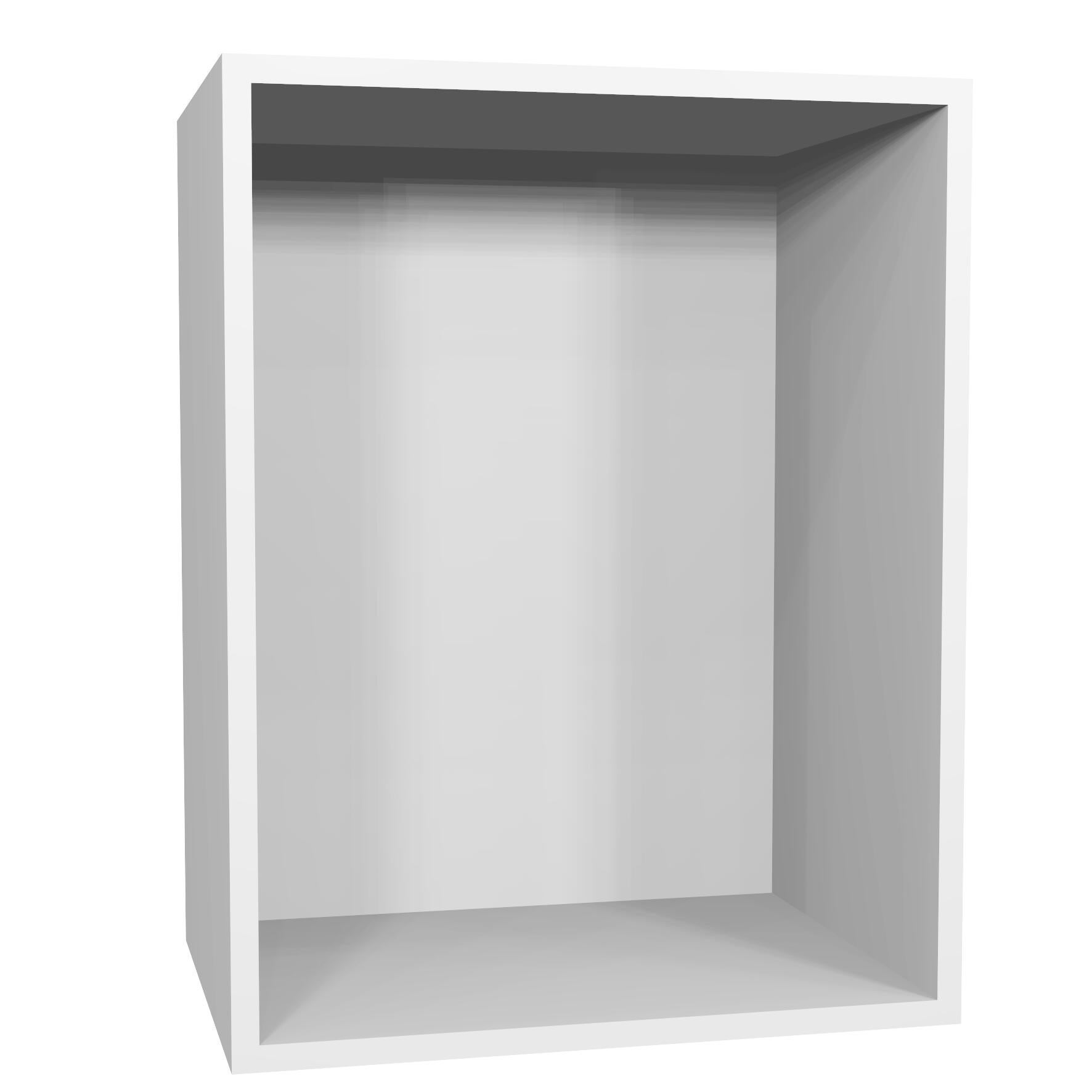 Caisson haut de cuisine l.45 x H.57,60 x P.33 cm Blanc - 2
