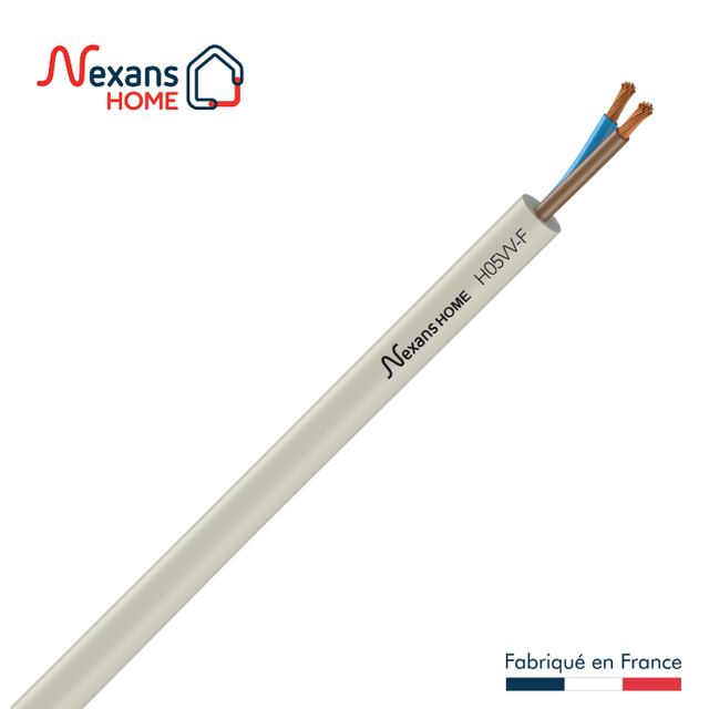 Câble Téléphonique 4 Fils 0,6mm – 25 Mètres, Torsadé Blindé – Pour Installation Encastrée, Intérieur/extérieur