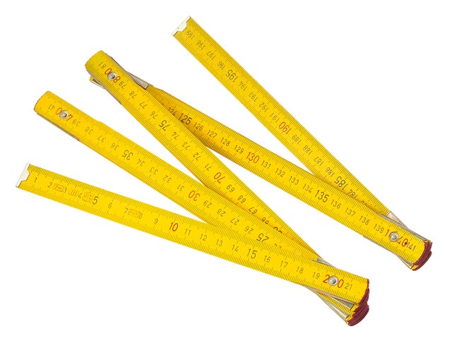 Double mètre pliant Long.2 m - FISCHER DAREX