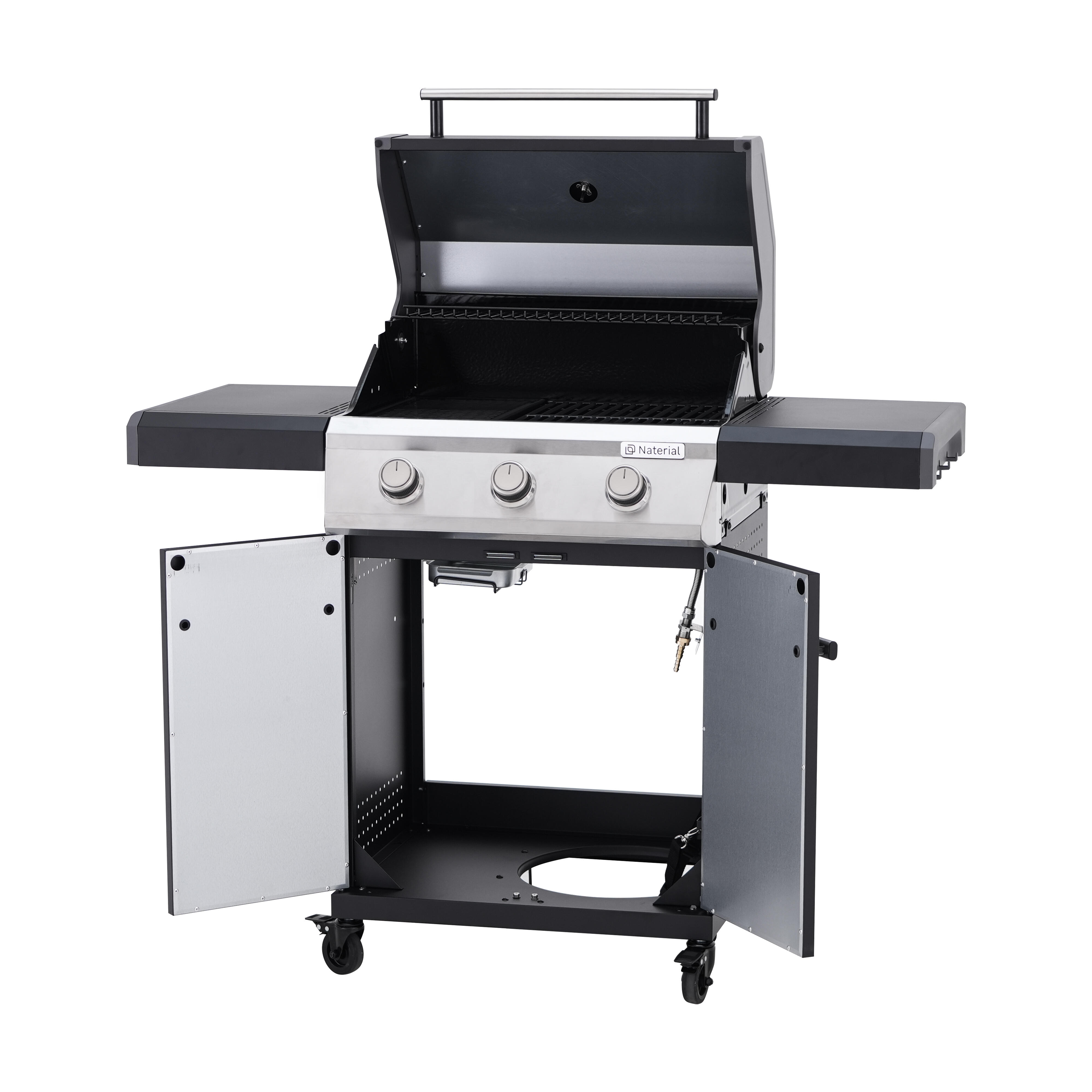 Barbecue a gas NATERIAL Kenton II 3 bruciatori - 22