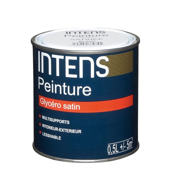 Peinture intérieure et extérieure multi-supports glycéro satin moka 2,5 L - INTENS