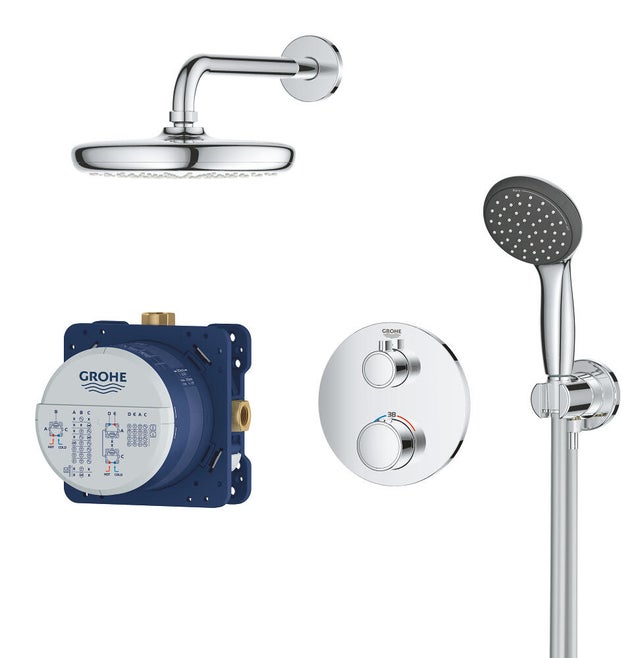 Douche à encastrer avec mitigeur thermostatique PRECISION TREND - 34733002 GROHE