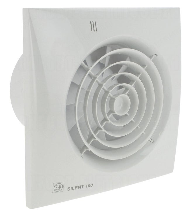 Extracteur d’air hygrostat 95 m³/h SILENT Diam 100 mm - S&P