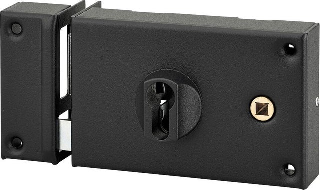 Boitier serrure en applique pour cylindre 140 x 88 gauche à fouillot - THIRARD